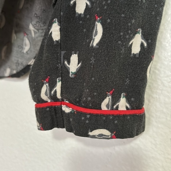 VICTORIA”S SECRET Warm pajamas with penguins in black and white size XS - Picture 6 of 9